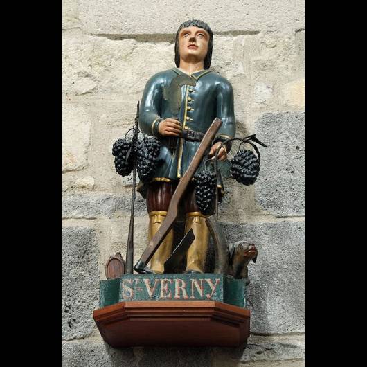 Verny-Statuette in Beaumont, Frankreich