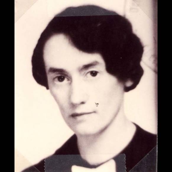 Herta Marx, geboren 1905 in Oberwesel, deportiert 1942 nach Theresienstadt und ermordet, Schwester von Julius, Lina, Martha und Else Marx, Pliersgasse