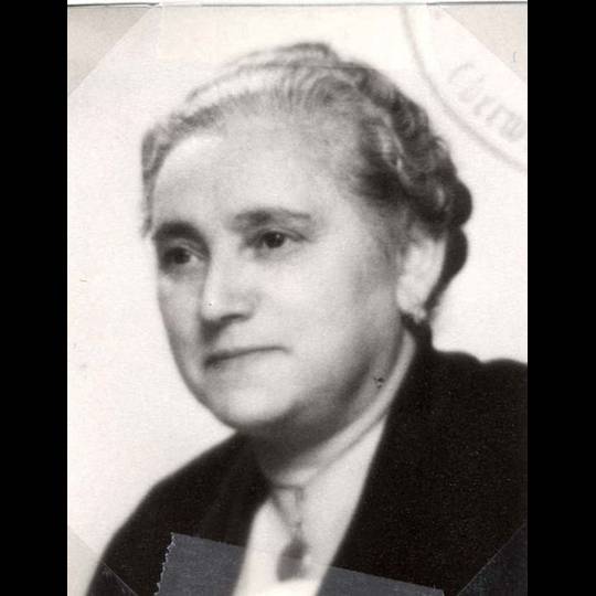 Emma Frenkel, geb. Mayer, geboren 1881 in Oberwesel, deportiert 1942, verschollen im Ghetto Krasniczyn, Ehefrau von Wilhem Frenkel, Kirchstraße